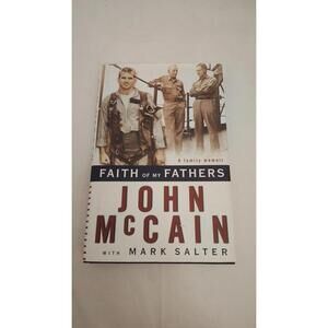 Faith of My Fathers John McCain 1999 HC Random House Memoir